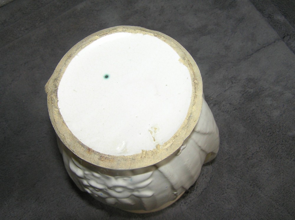 MCCOY POTTERY 8" WHITE VASE