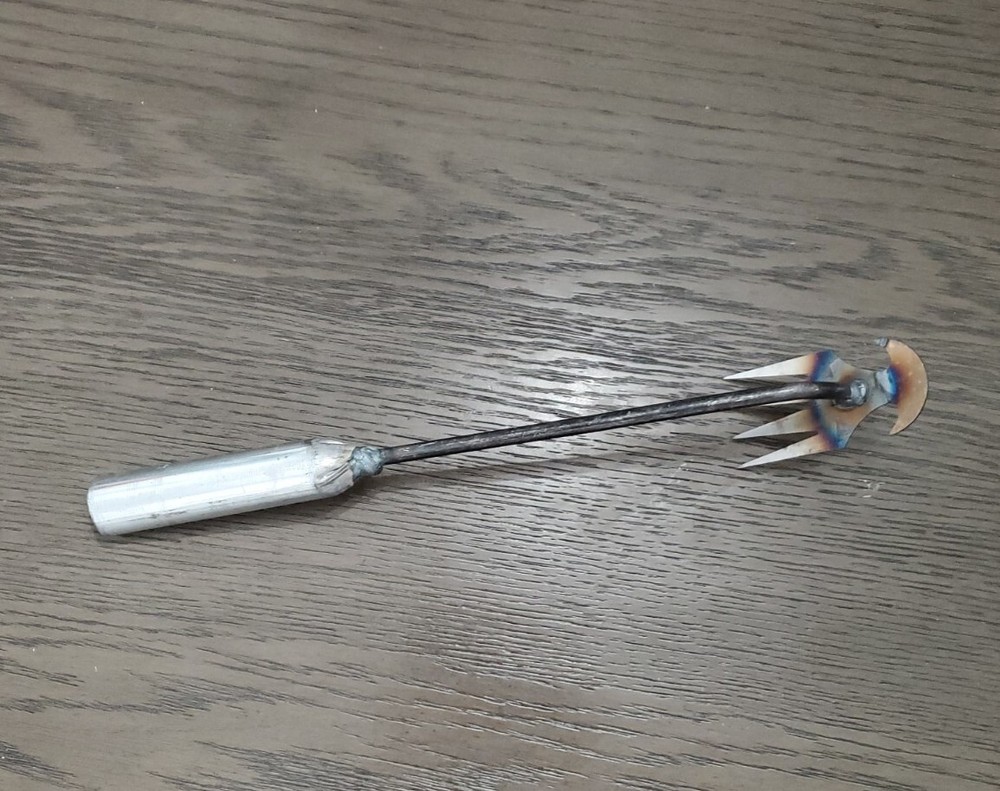 Metal-4 T Manual Weed Puller Tool for Garden, Efficiently Uproot Weeds with Ease