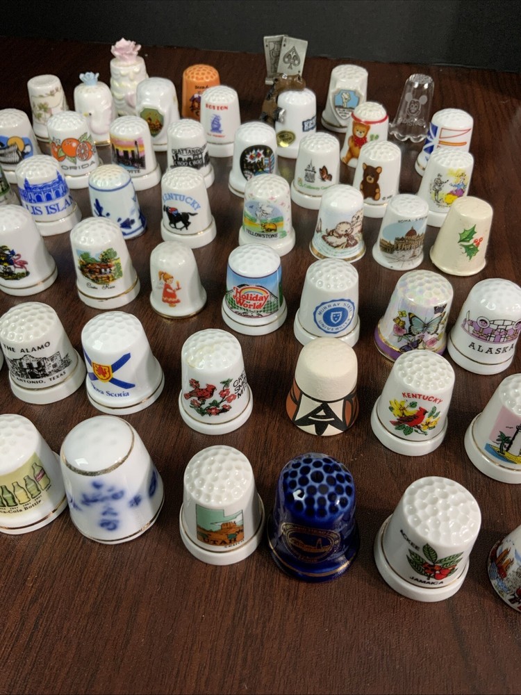 Lot of 52 Thimbles