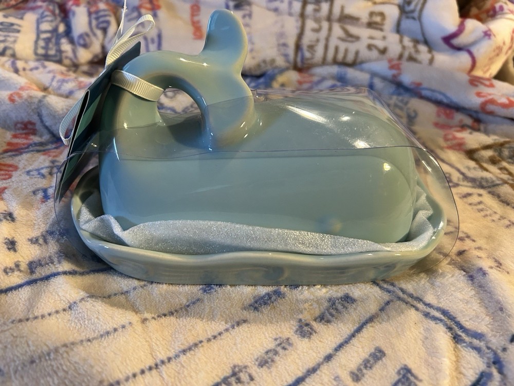 Blue Whale Butter Dish