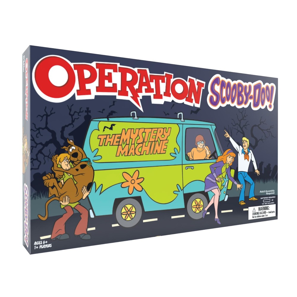 Operation: Scooby-Doo! Board Game, Classic Electronic Remove The Objects or G...