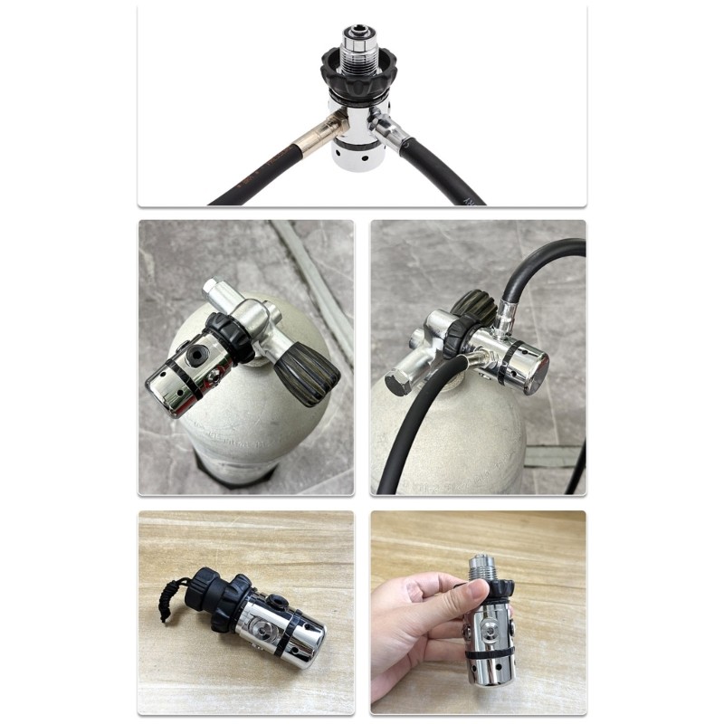 Professional DIN Regulator Stainless Steel Construction