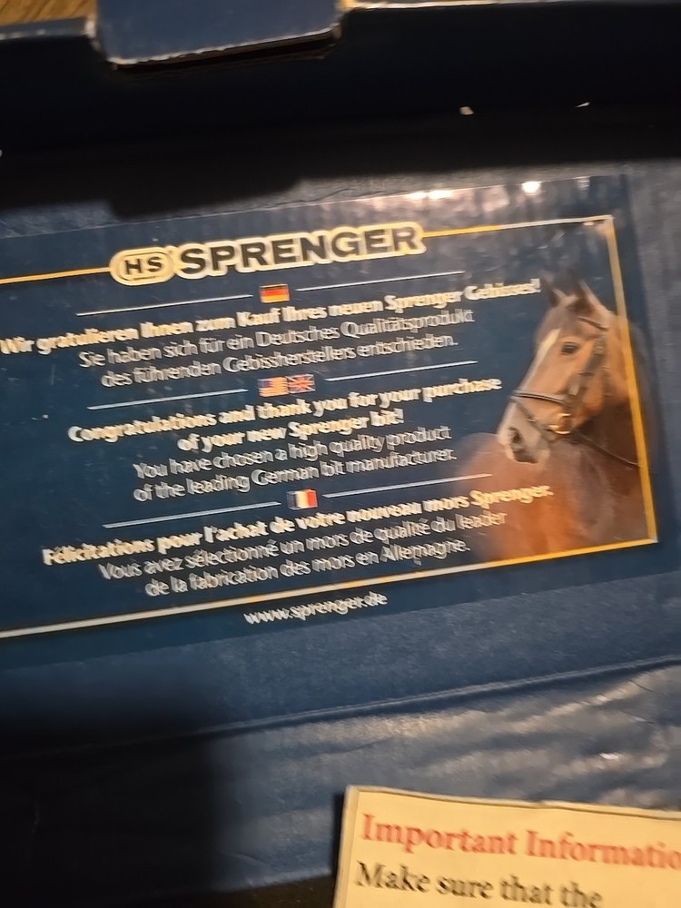 sprenger bit