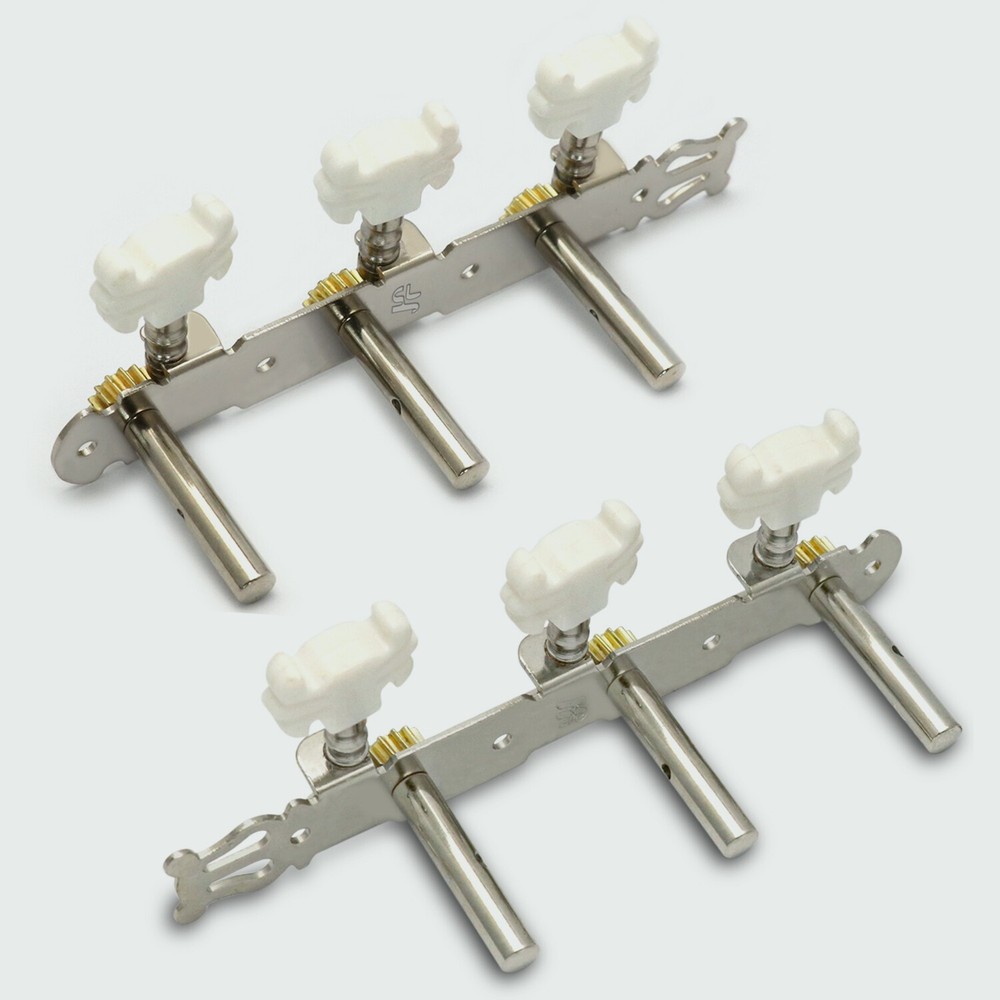 Classical Guitar String Tuning Peg Tuner Acrylic Machine Heads Key Head Chrome