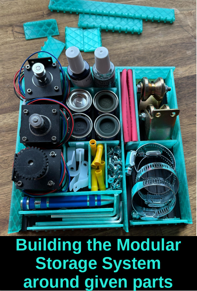 Modular Storage System | Customizable Drawer Organizer | 200mmx200mm Starter Set