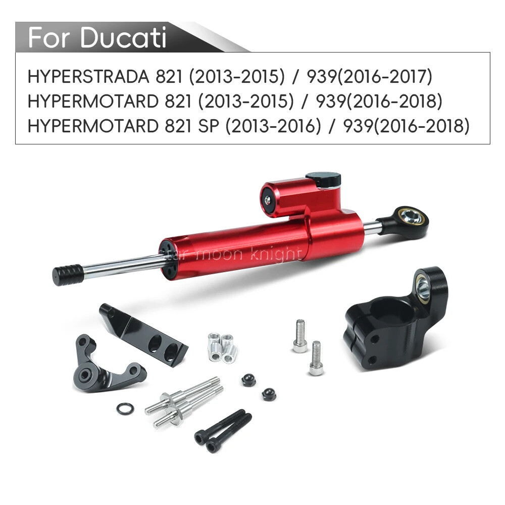 For Ducati Hyperstrada 821 939 SP Steering Damper Stabilizer Mounting Bracket