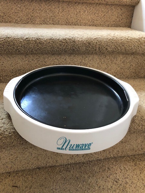 NU WAVE ~ Pro Infrared Oven 20302 Replacement Part Bottom Base Pan w/ Drip Tray