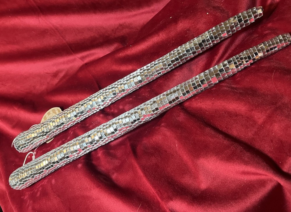Mirror Ball Icicle Ornament 4 Piece Set