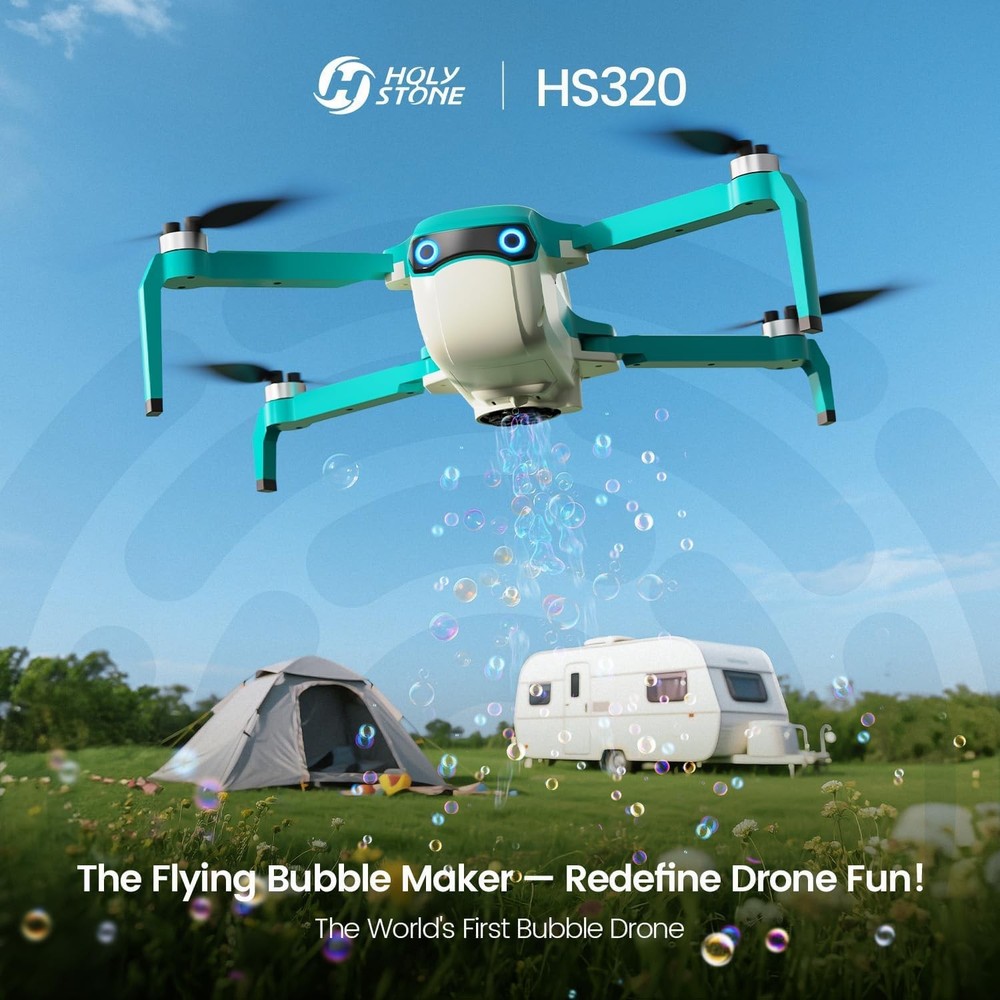 Holy Stone HS320 Bubble Drone for Kids and Beginners - Features Headless Mode