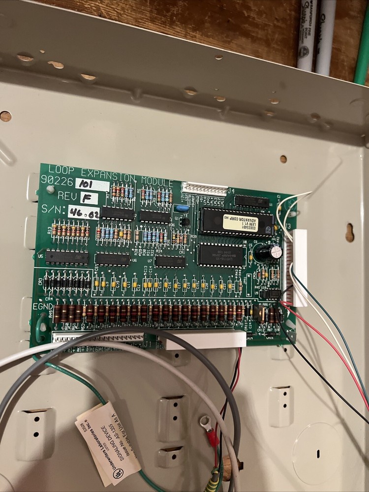 ademco loop expansion module with enclosure tested & working 90226