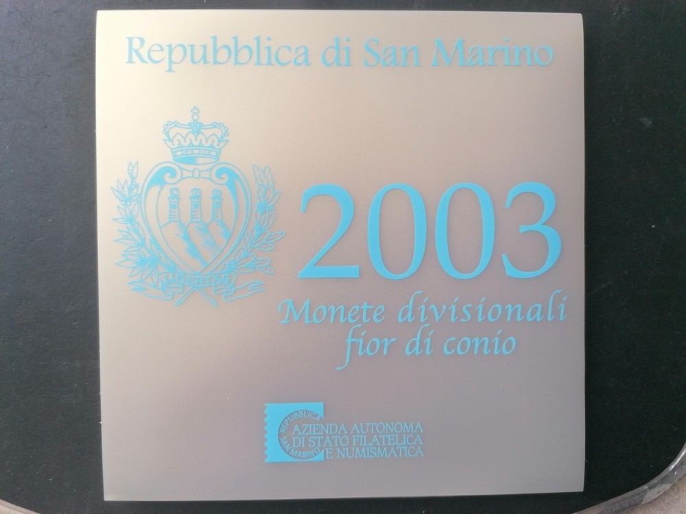 SAN MARINO 2003 DIVISIONAL COINS