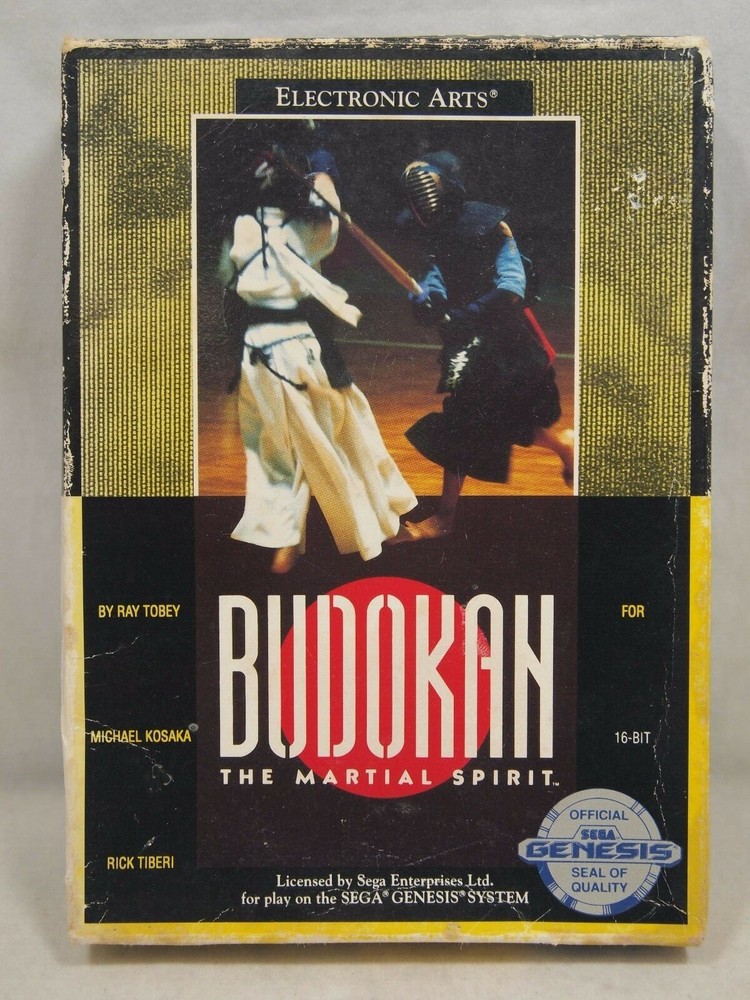Budokan (SEGA Genesis) Authentic Cardboard BOX ONLY!