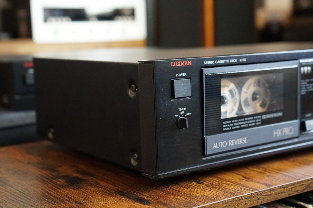 Luxman K-110 Stereo Cassette Deck - Excellent - Working