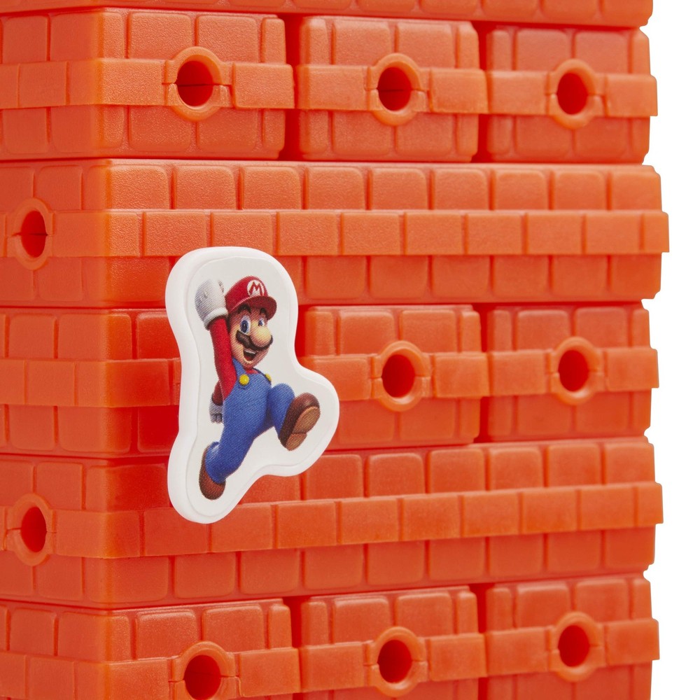 Hasbro Jenga: Super Mario Edition Game | Block Stacking Medium, Multicolored