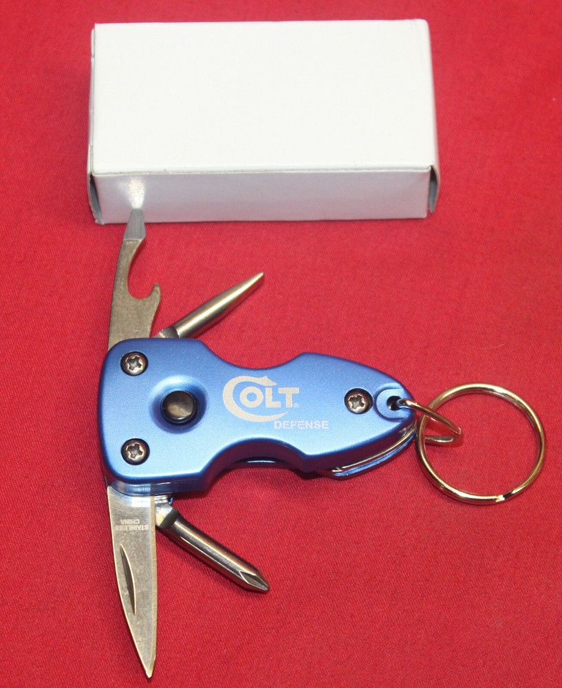 Colt Defense Multi Tool Key Chain with light