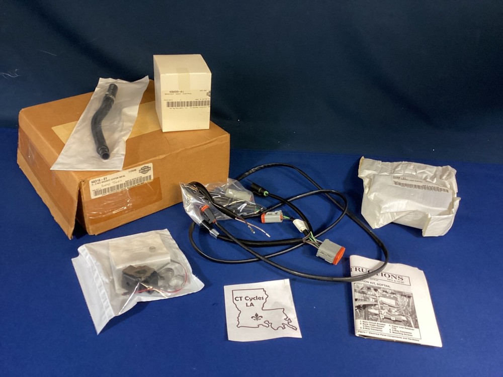 NEW OEM Harley Davidson Security System Install Kit, 00 Softail, 68316-01*