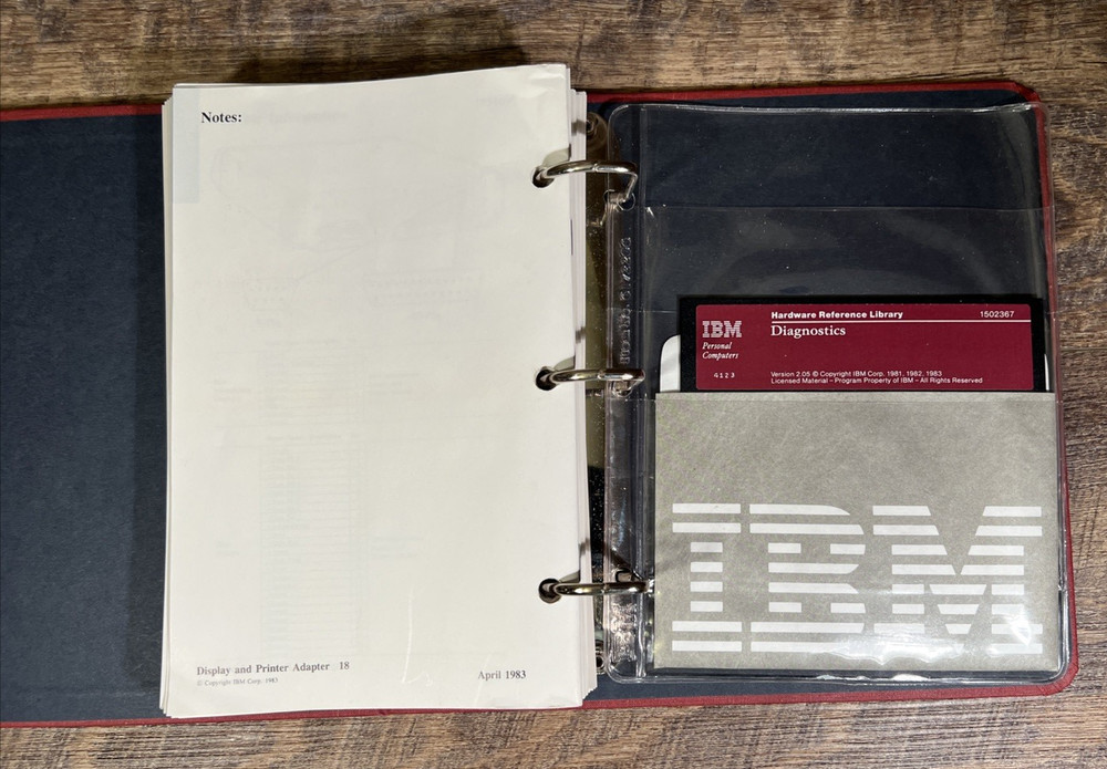 IBM Guide to Operations Personal Computer Hardware Reference Library 6322510📖💻