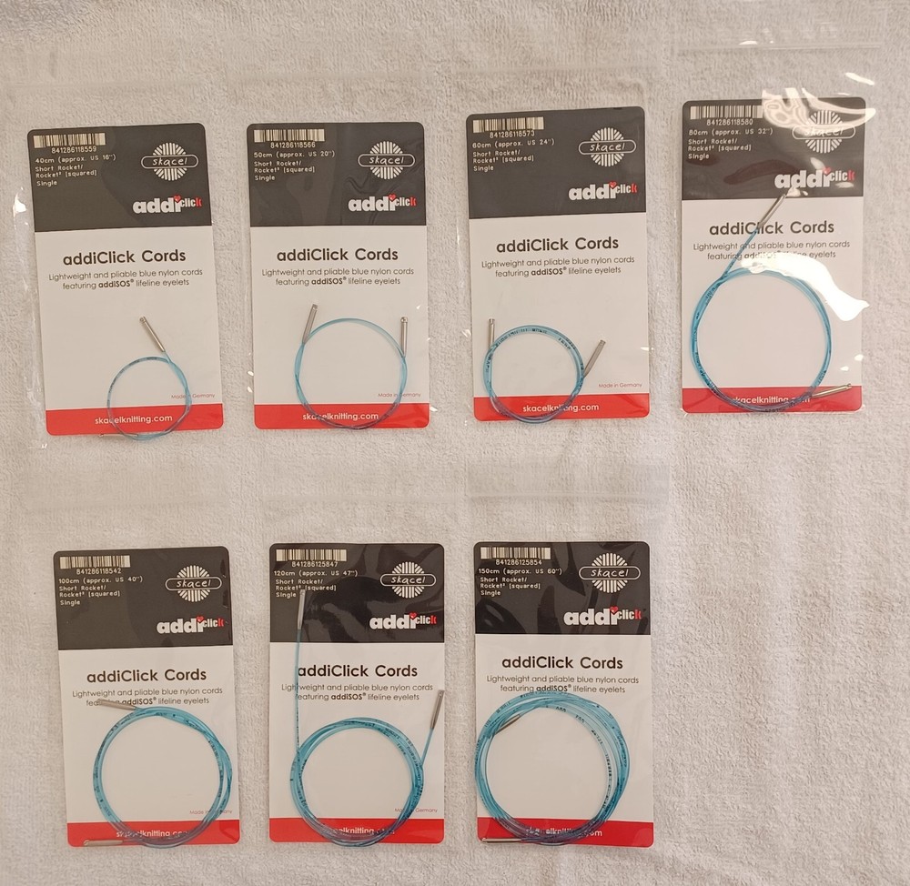 AddiClick Cords - Short Rocket/ Rocket2 [squared] 16"-60"