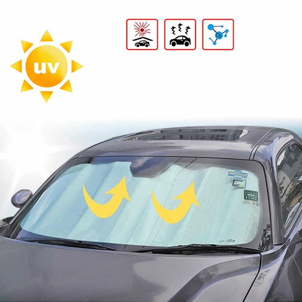 Car Front Windshield Sunshade Sun Shield Visor Mat for Dodge Challenger 2009-23