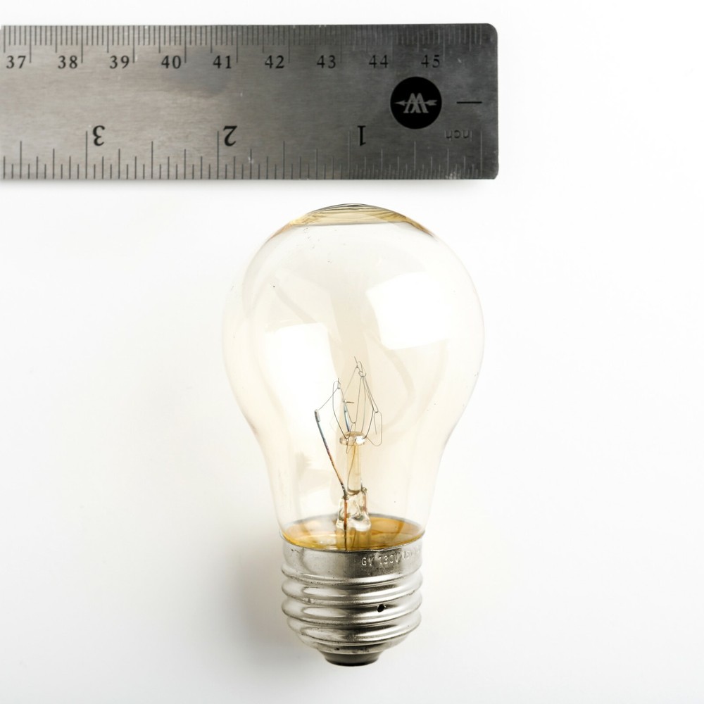 Box of 25 A15 Clear 15W E26 Base Commercial String Light Replacement Bulbs