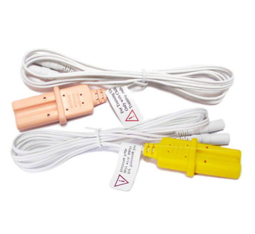 2PCS AED Trainer  Electrode Cable Wire For AED TRAINER