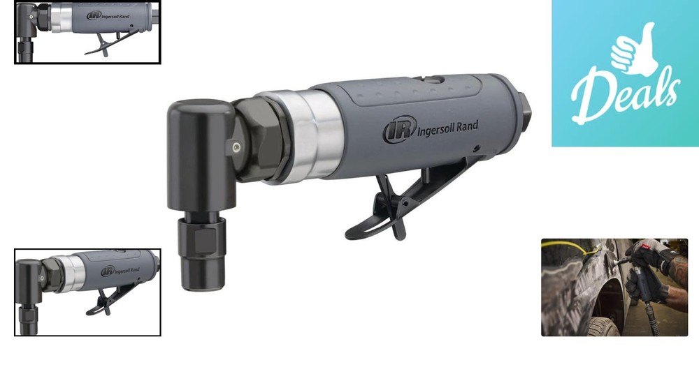 Powerful 302B Pneumatic Die Grinder - Variable Speed & Rear Exhaust for Comfort