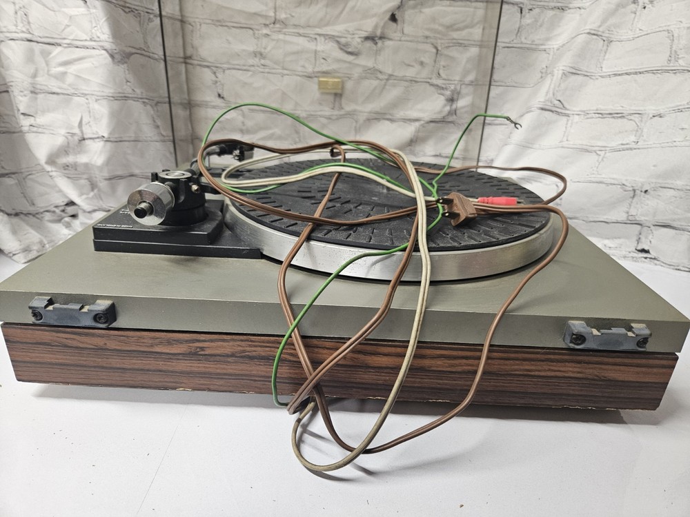 Garrard Direct Drive Turntable DD75 Tested, Functioning