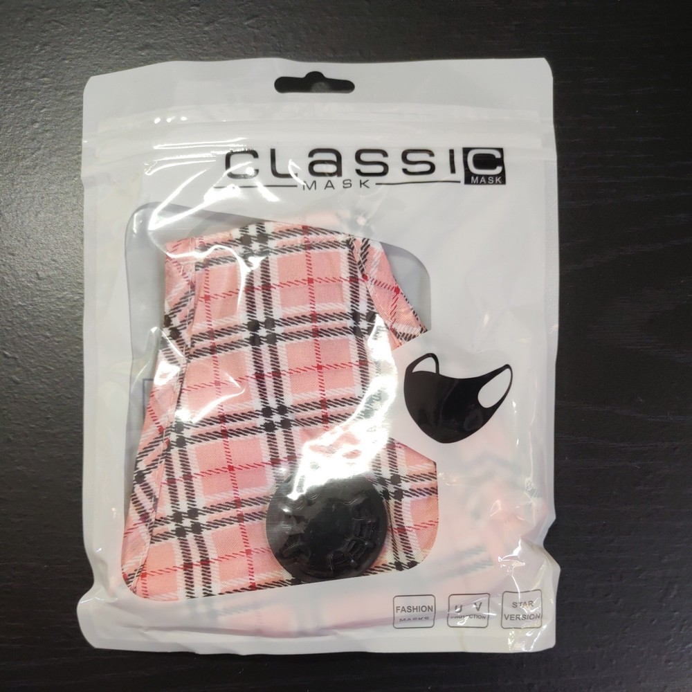 Reusable Face Mask With Filter Free S&H
