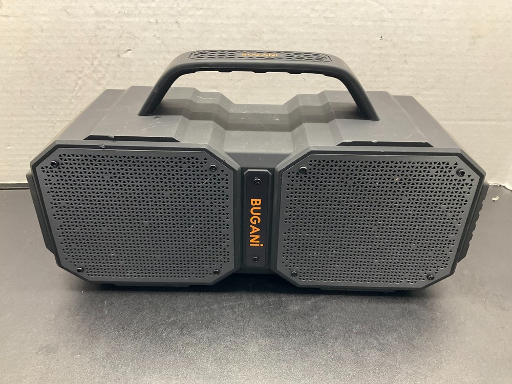 BUGANI Shock Bluetooth Speaker, Waterproof, 60W Super Power, Tested working