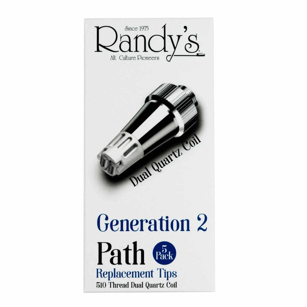 Randy's Path Dual Coil Replacement Tips 5pk - Generation 2