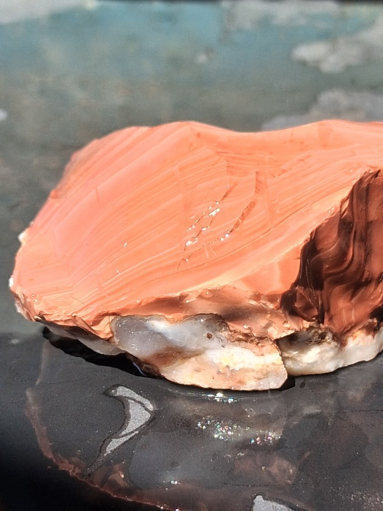 Jasper Red Banded Lapidary Potential