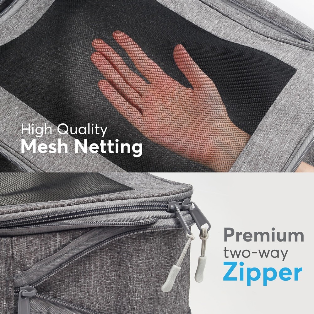 Compression Packing Cubes - Set of 4 Lightweight Packing Cubes Compression fo...