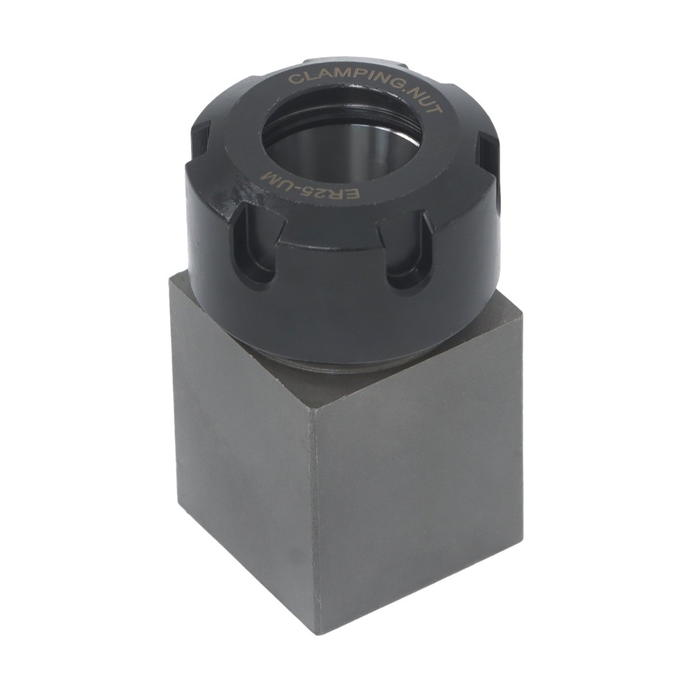 Precision Square Collet Block ER25 for Multi-Side Machining