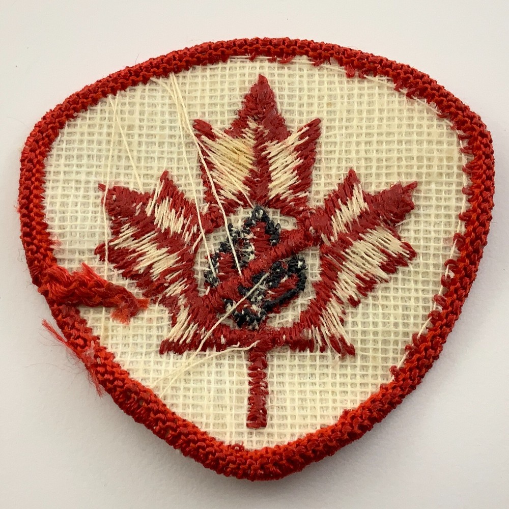 Vintage Canadian Fire Safety Patch II084