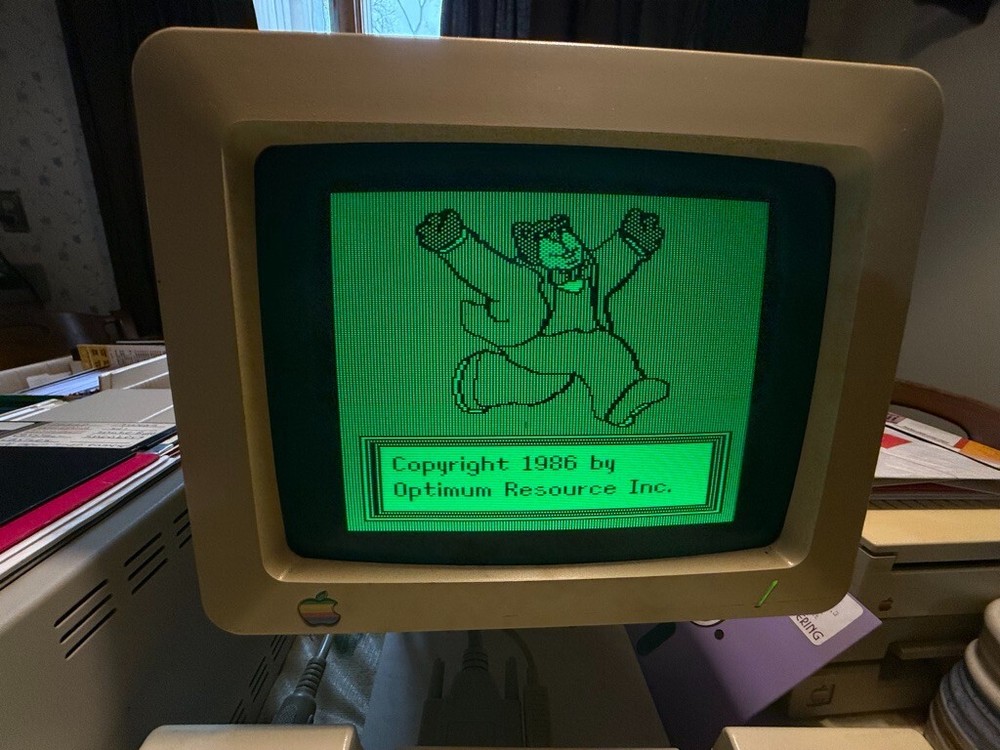 Apple 5.25 Software - STICKYBEAR WORD PROBLEMS - tested to work on Apple 2c