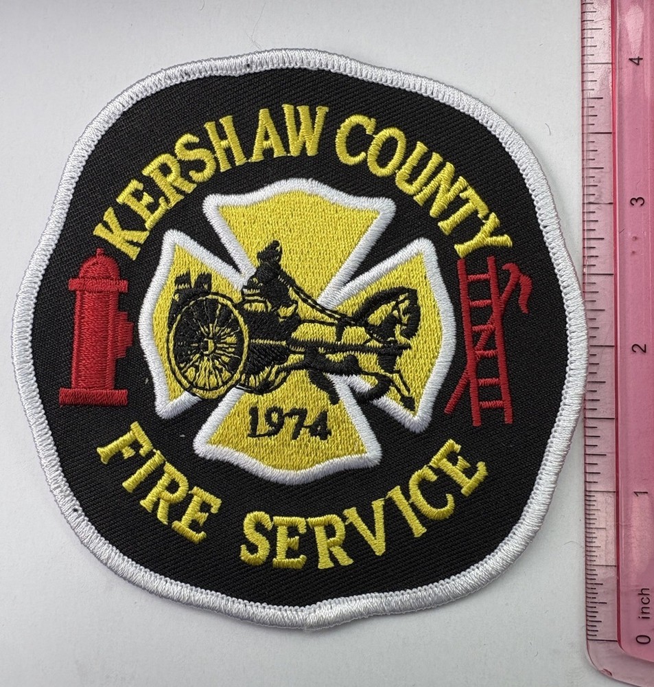 Kershaw County South Carolina Fire Services Patch