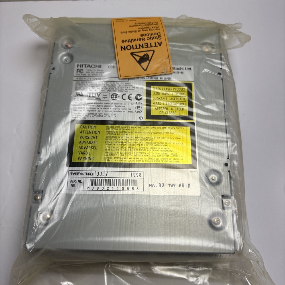 Hitachi CDR-8430 Internal CD-ROM Drive 1998 Japan
