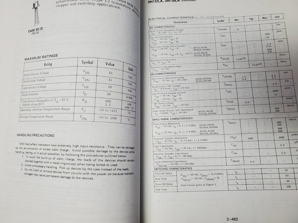 3-volume MOTOROLA SEMICONDUCTOR DATA LIBRARY 1st edition 1972