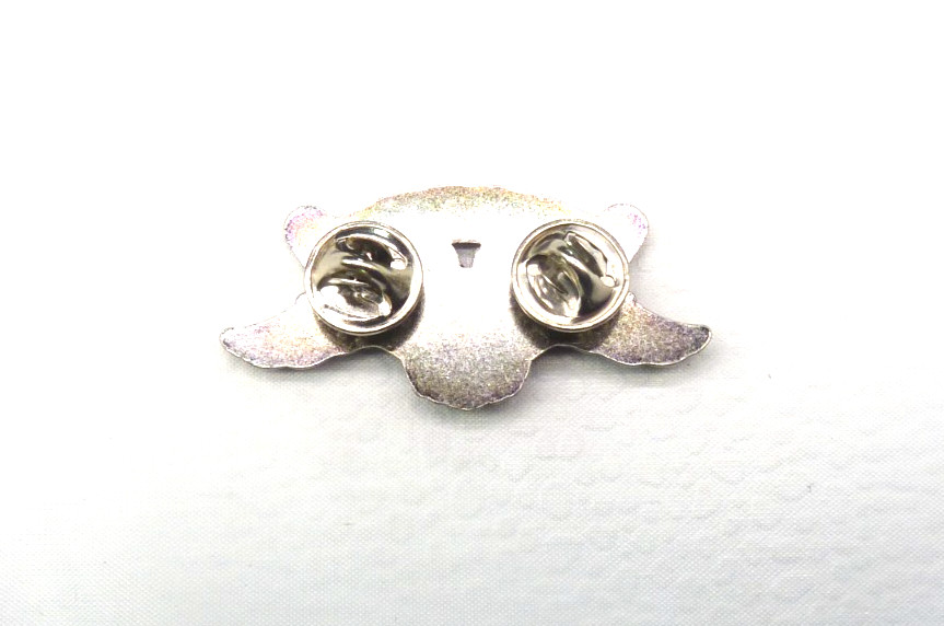 Daytona 2015 Event Silver, Black Pin Small.