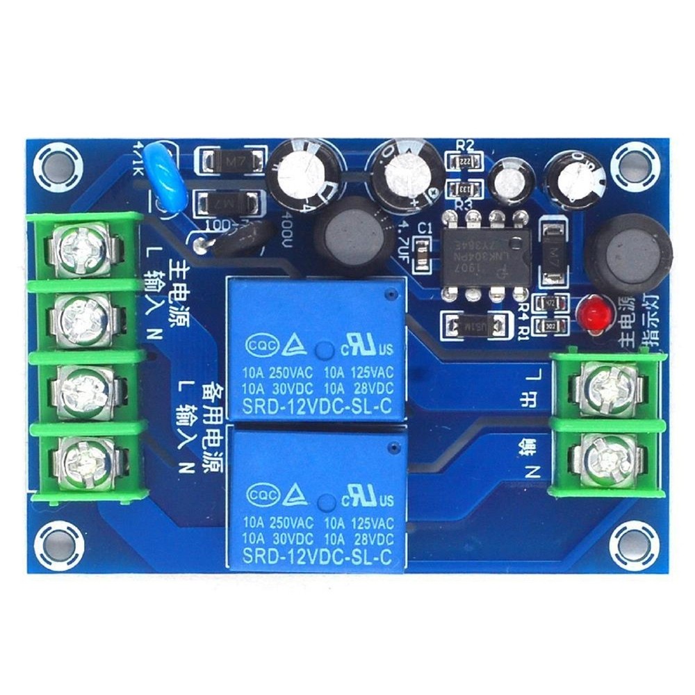 10A Load Transfer Switch AC220V with Automatic Dual Power Supply Feature