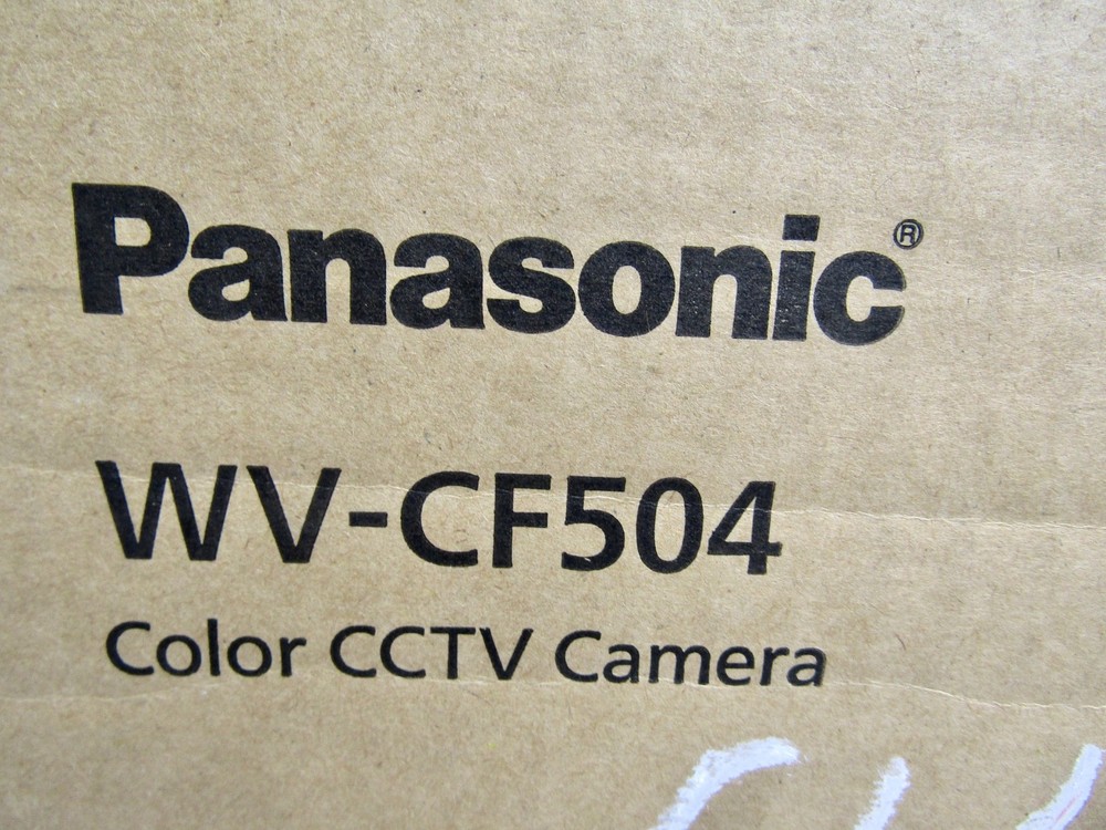 PANASONIC WV-CF504 COLOR CCTV CAMERA SUPER DYNAMIC 5 FIXED DOME CAMERA - NEW