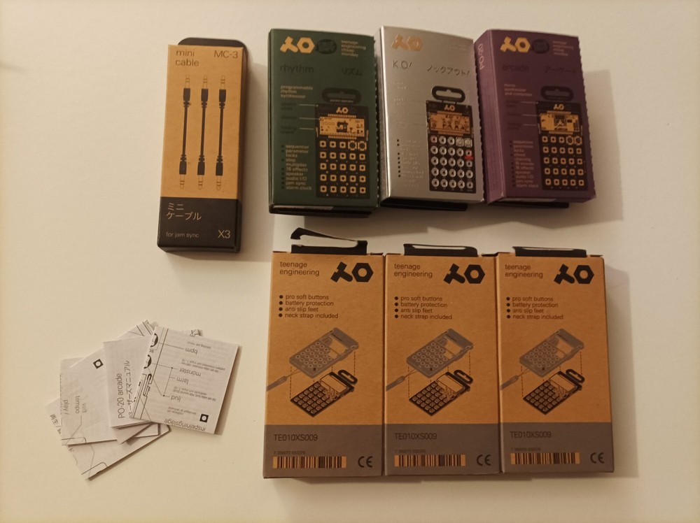 Teenage Engineering Pocket Operator Collection-Ultimate Punch OPEN BOX