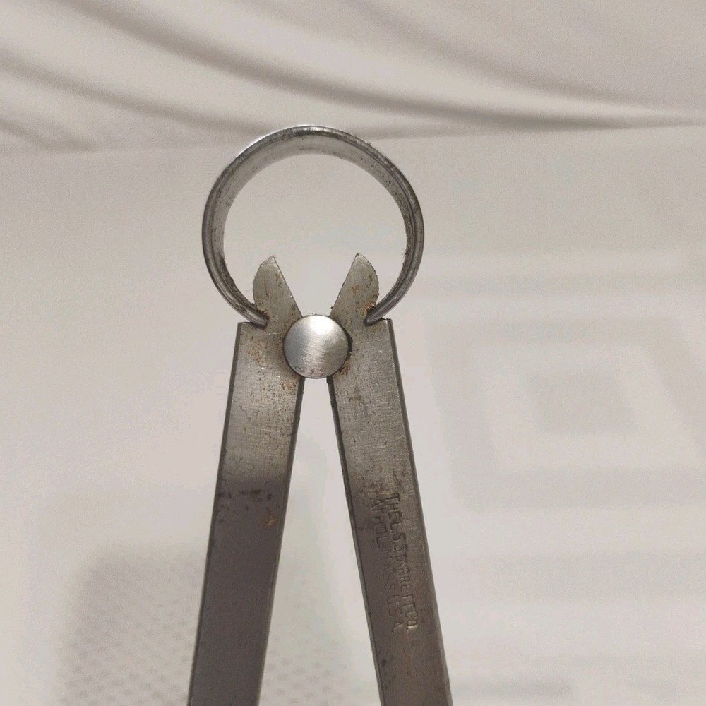 Vintage L.S. Starrett Divider Caliper Drafting Tool 13"