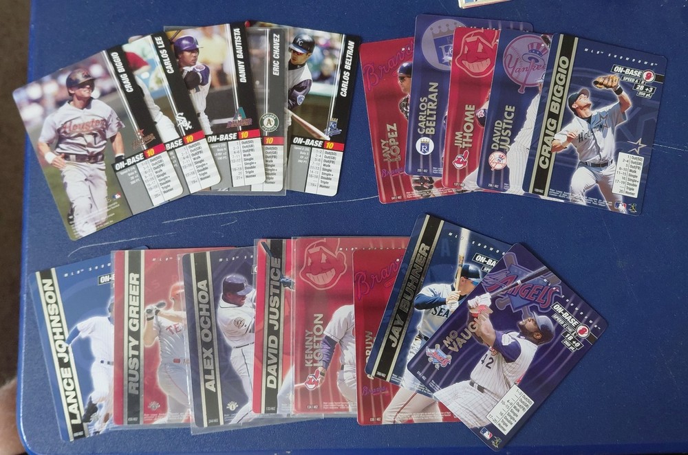 Wizards MLB Showdown 2000 2001 Draft Pack Lot Jason Kendall Bagwell