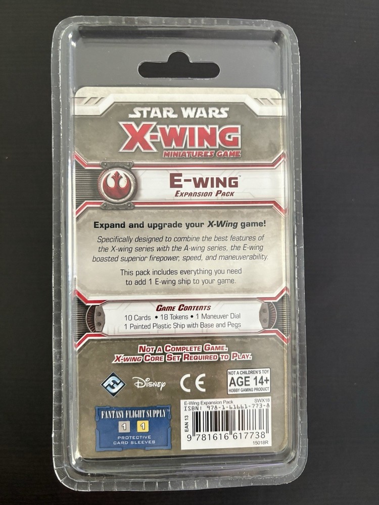 X-Wing Miniatures E-Wing NIB Sealed