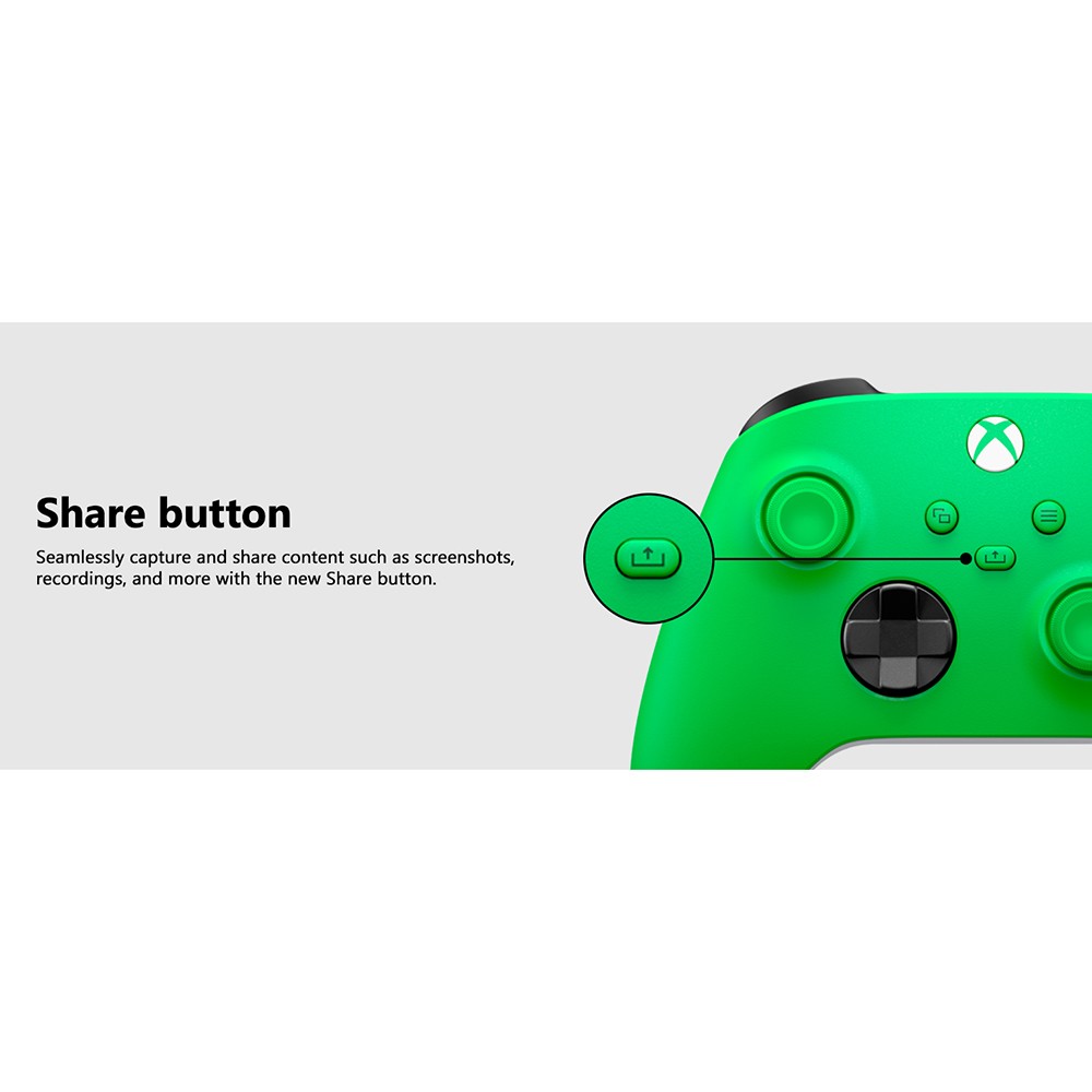 Microsoft Xbox Wireless Velocity Green Gaming Controller