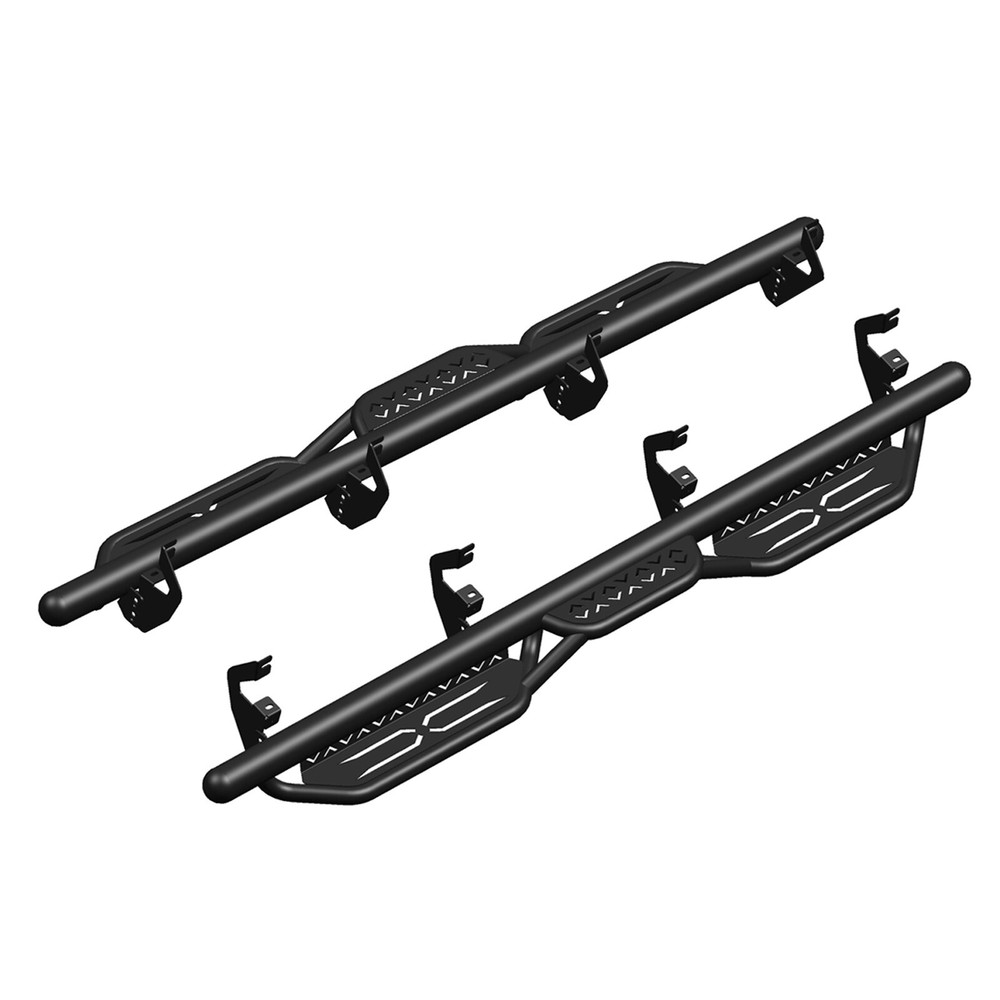 Running Boards for 2019-2024 Chevy Silverado 1500 Crew Cab Drop Side Step Bars
