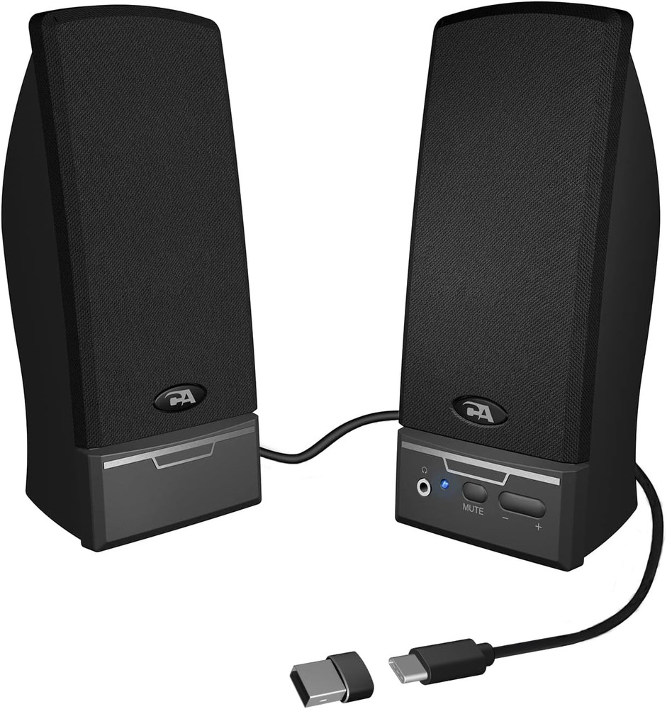 Computer Speaker Amplifier System Set Desktop Multimedia Speakers for Laptop Pc