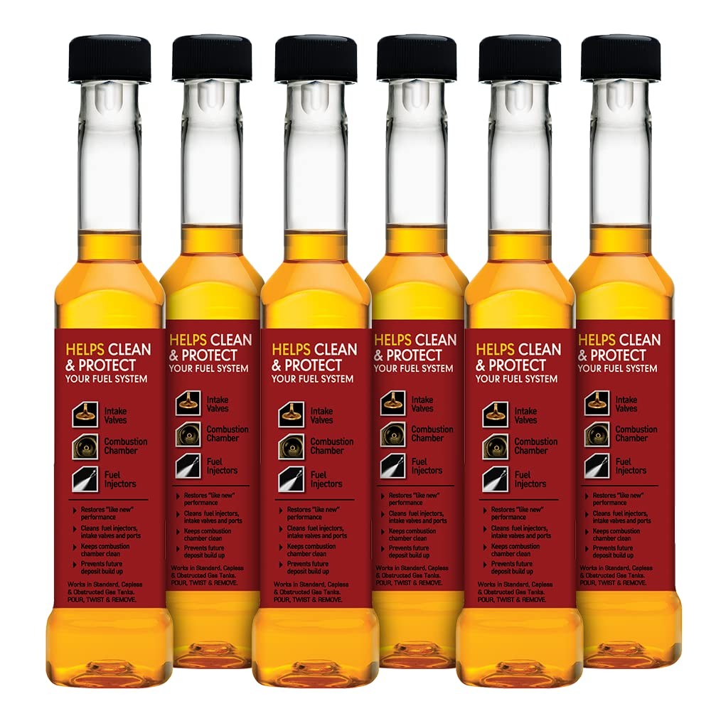 Gumout Fuel System Cleaner, 6 Pack - Engine Performance Booster
