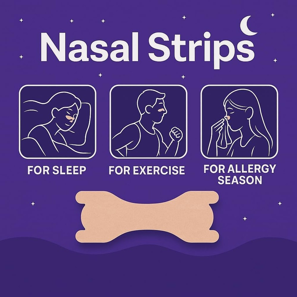 Extra Strength Nasal Strips 60Pc Clear Sensitive